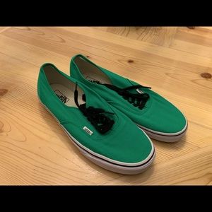 Vans authentic green